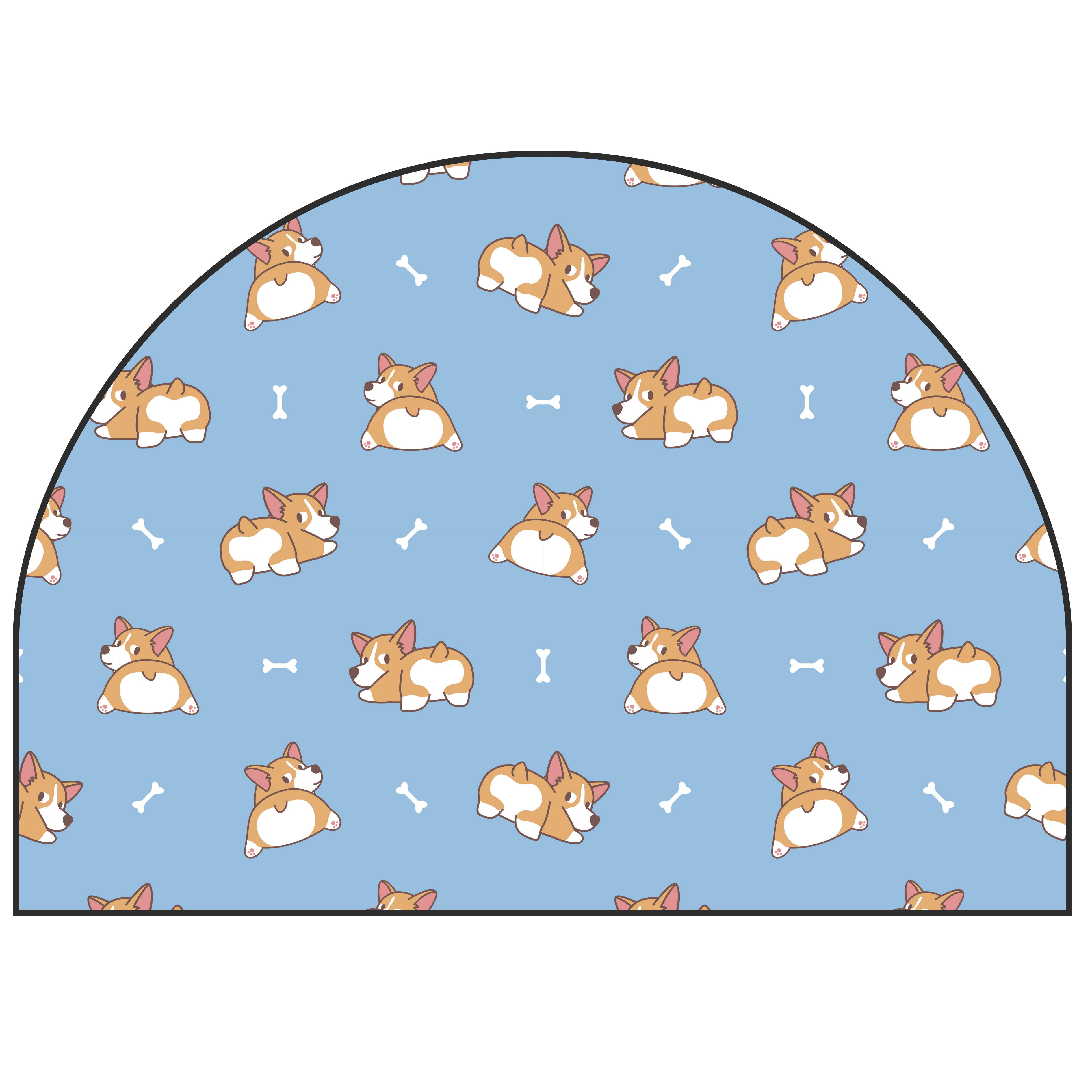Vedo textil falmatrica Corgi